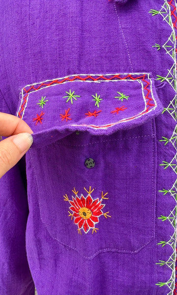 DEADSTOCK PAKISTANI 70s Embroidered Jacket
