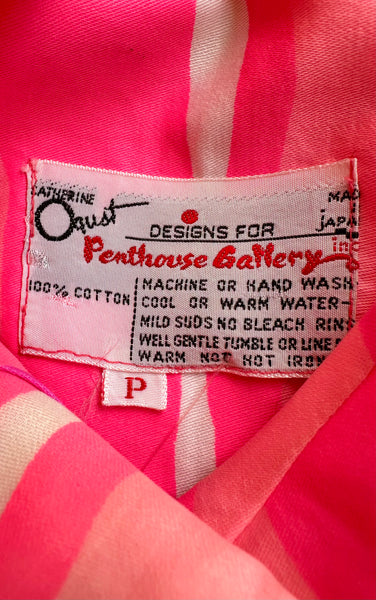 CATHERINE OGUST Designs for Penthouse Gallery Vintage 60s Dress • Small