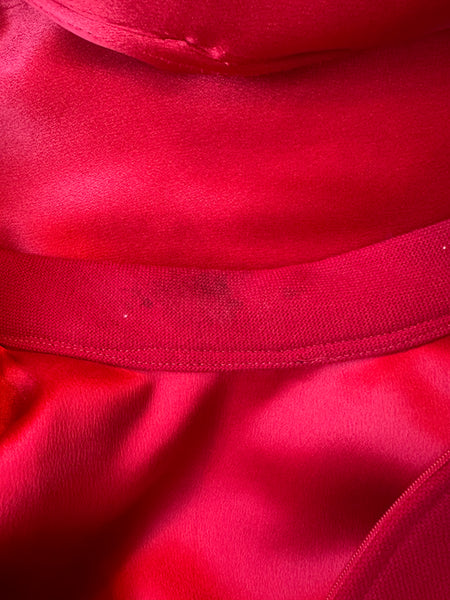 DON LOPER Beverly Hills Vintage 50s Fur Trim Dress and Coat Set • Large