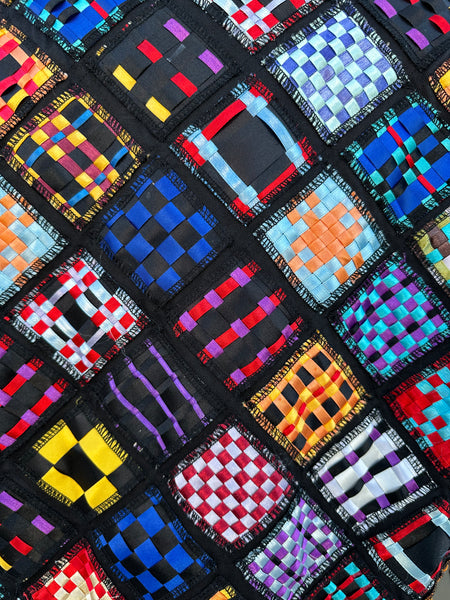 SOUL MATES Ribbon Woven Jacket • Sm. to Med.