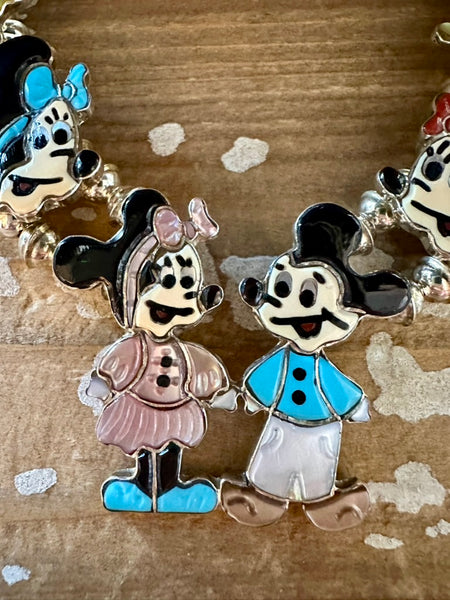 ZUNI TOONS Mickey and Friends Necklace