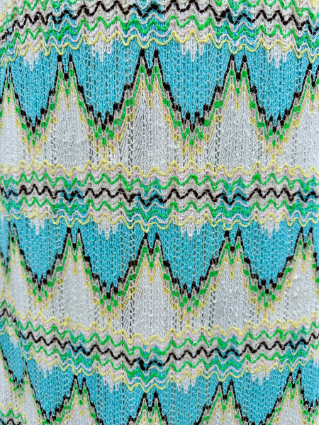 DALTON Vintage 70s Knit Dress & Sweater Set • Medium