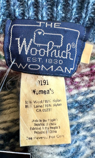 THE WOOLRUCH WOMAN 80s Pullover Sweater • Large