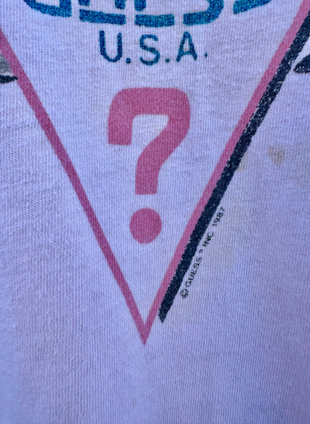 GUESS Vintage 1987 Puppy Shirt • Open Sizing