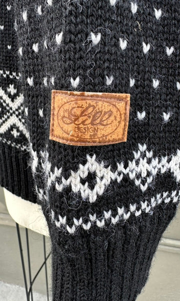 LILL DESIGN Wool 90s Cardigan Sweater • Size Large