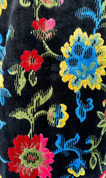 A. KALLINS 1960s Vintage Tapestry Vest • Sm. to Med.