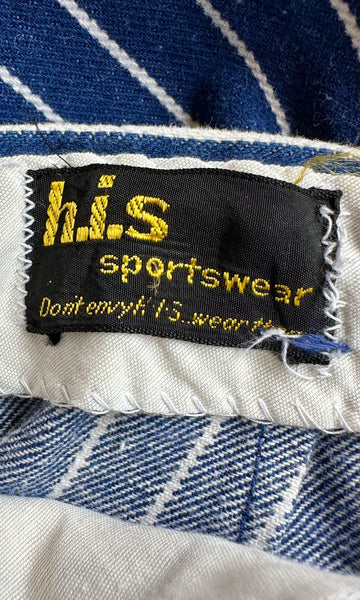 1970s VINTAGE h.i.s Sportswear Hip Huggers • 32"