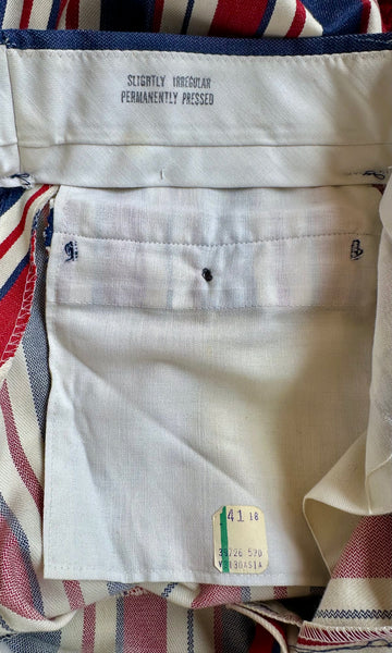 1960s VINTAGE STRIPED Pants • 30"
