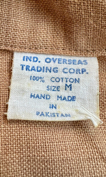 DEADSTOCK PAKISTANI 70s Embroidered Jacket • Small