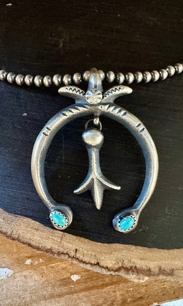 TURQUOISE NAJA Choker Necklace Pendant