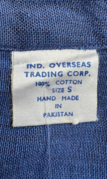 DEADSTOCK PAKISTANI 70s Embroidered Jacket • X-Small
