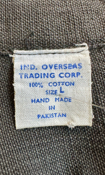 DEADSTOCK PAKISTANI 70s Embroidered Jacket • Medium