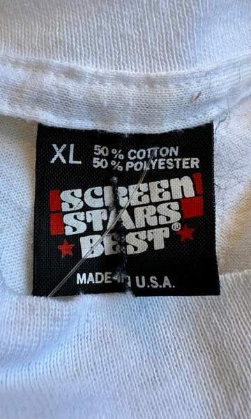 SCREEN STARS BEST Vintage 1980s Shirt • XL