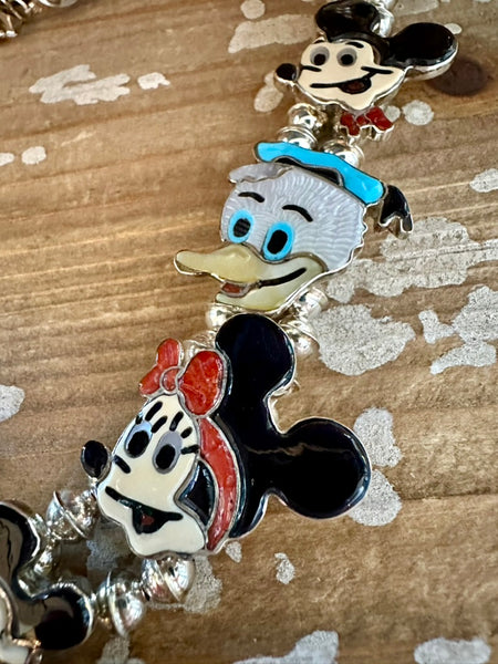 ZUNI TOONS Mickey and Friends Necklace