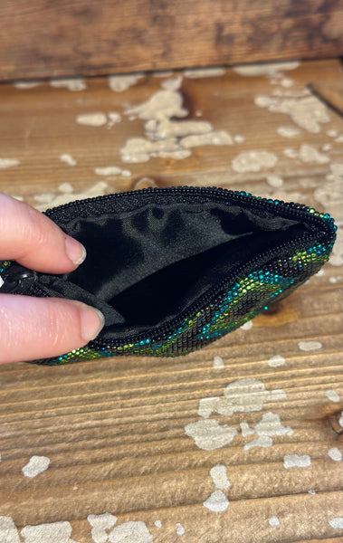 GUATEMALAN BEADED COIN PURSE
