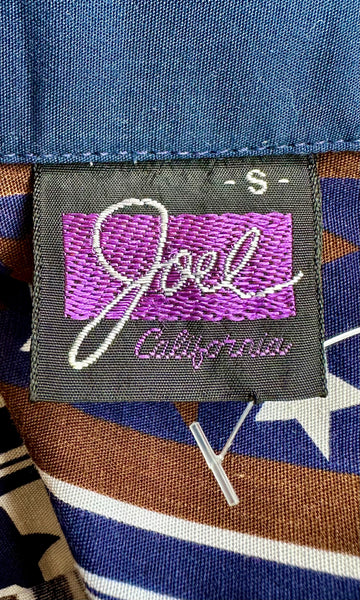 JOEL CALIFORNIA 70s Vintage Western Shirt • Small