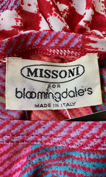 MISSONI BLOOMINGDALE'S 90s Vintage Stretchy Blouse • Medium