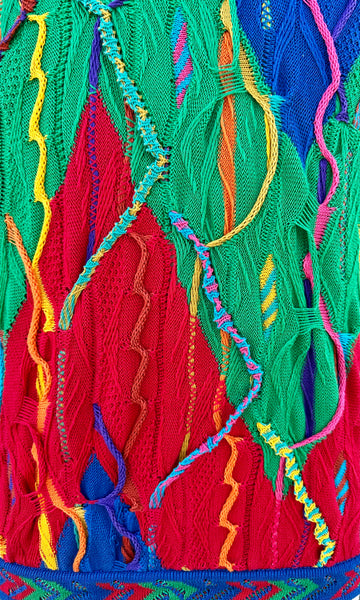 COOGI Vintage 80s Knit Crewneck Sweater • Men's Short/Small