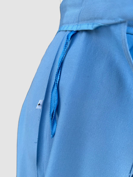 RALPH LAUREN 80s 90s A Line Midi Gabardine Skirt • Small
