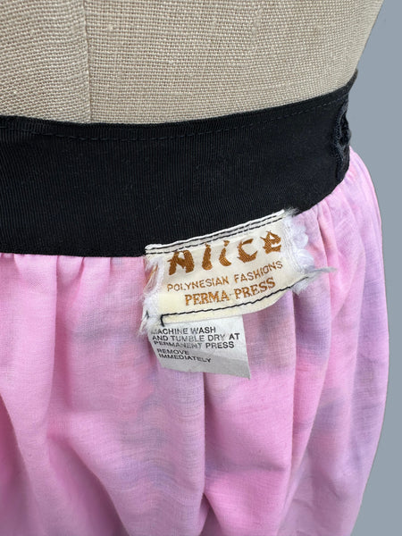 ALICE PATCHWORK 1970s Vintage Multi-Colored Wrap Skirt • Sm./Md.