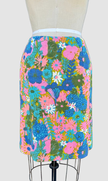 FRITZI 2 PIECE Vintage 60s Blazer and Skirt Set • Medium