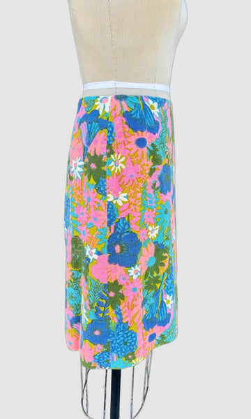 FRITZI 2 PIECE Vintage 60s Blazer and Skirt Set • Medium