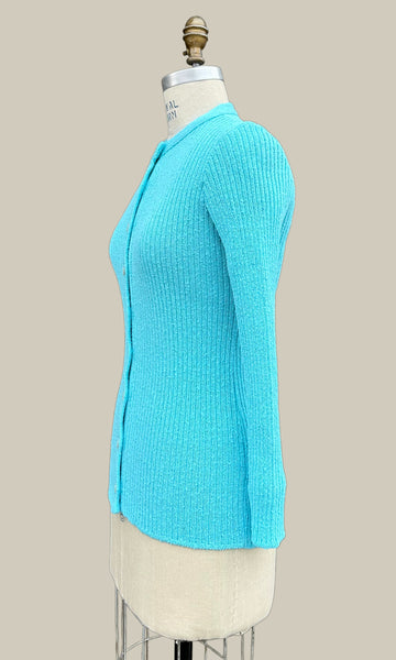 DALTON Vintage 70s Knit Dress & Sweater Set • Medium