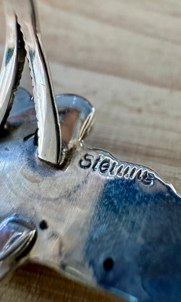 SILVER FLOWER DAGGER Sterling Silver Statement Ring