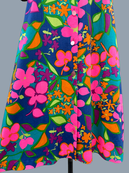 RHAPSODY BY GLAZIER Vintage 60s Coverup • Med. to Lg.