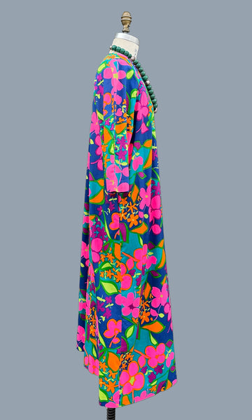 RHAPSODY BY GLAZIER Vintage 60s Coverup • Med. to Lg.