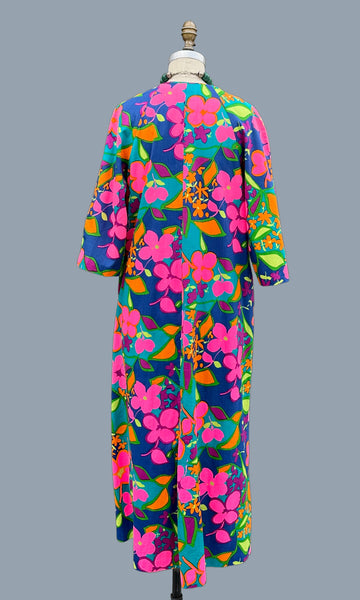 RHAPSODY BY GLAZIER Vintage 60s Coverup • Med. to Lg.
