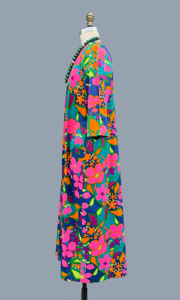 RHAPSODY BY GLAZIER Vintage 60s Coverup • Med. to Lg.