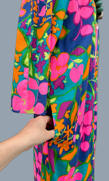 RHAPSODY BY GLAZIER Vintage 60s Coverup • Med. to Lg.