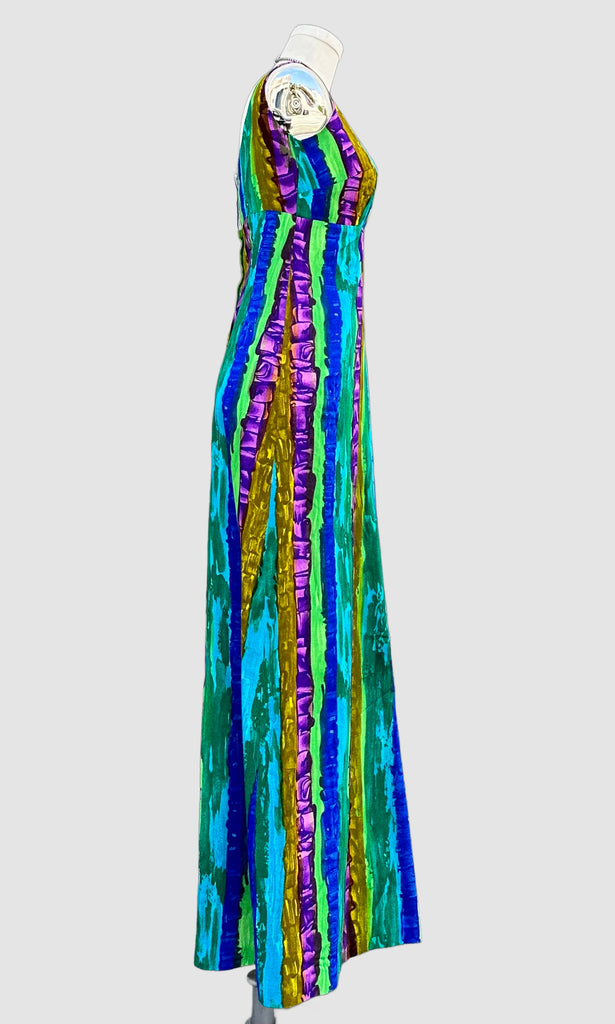ISLAND CASUALS Vintage 60s Tiki Dress • Size Small