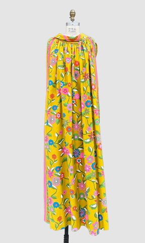 ALICE POLYNESIAN FASHIONS Vintage 60s Mumu Dress • Large