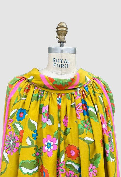 ALICE POLYNESIAN FASHIONS Vintage 60s Mumu Dress • Large