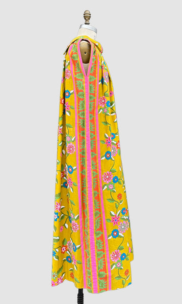 ALICE POLYNESIAN FASHIONS Vintage 60s Mumu Dress • Large