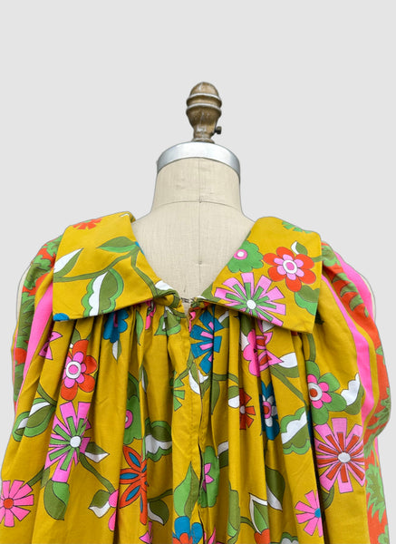 ALICE POLYNESIAN FASHIONS Vintage 60s Mumu Dress • Large