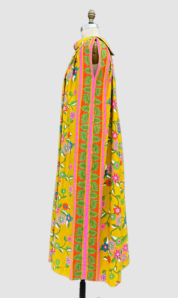 ALICE POLYNESIAN FASHIONS Vintage 60s Mumu Dress • Large