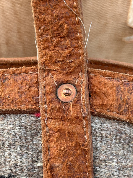 DOUBLE RL RRL, Ralph Lauren Handwoven Southwestern Style Tote