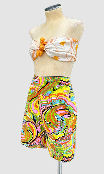 VINTAGE PSYCHEDELIC 60's Shorts • 30"