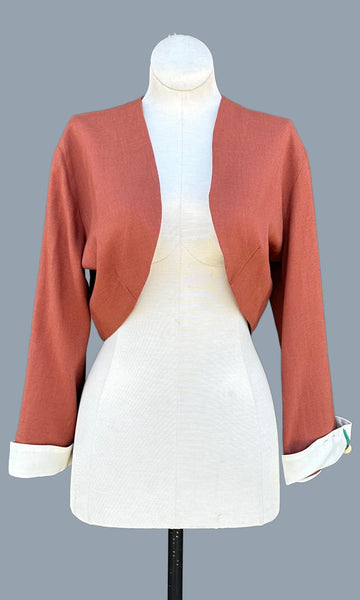 DARYL REG. 2 PIECE Vintage 50s Dress Set • Small