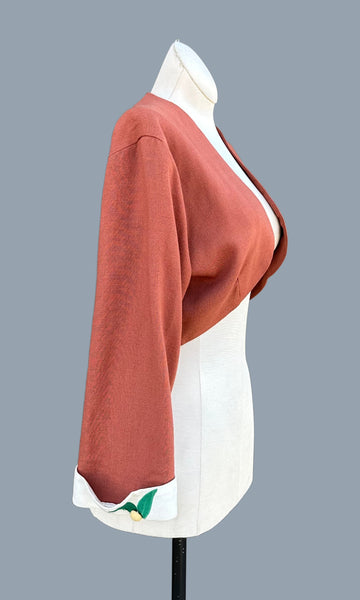 DARYL REG. 2 PIECE Vintage 50s Dress Set • Small