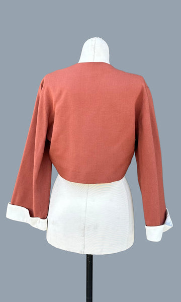 DARYL REG. 2 PIECE Vintage 50s Dress Set • Small