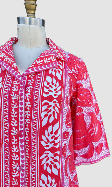 RUTH CLARAGE Vintage 60s Kingston Shirtdress • Small