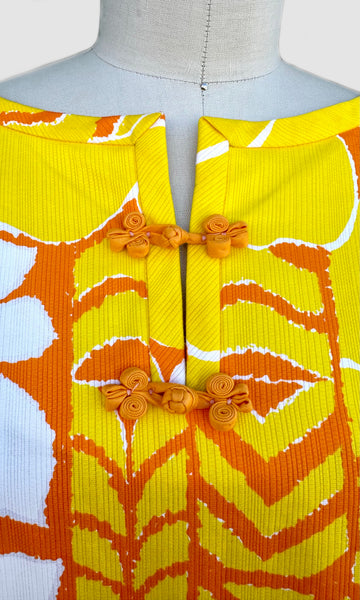 MCINERNY VINTAGE 60s Tiki Dress • Medium