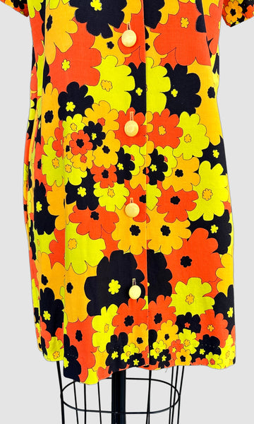JOSEPH MAGNIN Vintage 60s Dress • Medium
