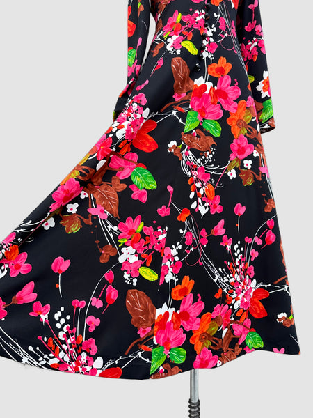GINA RINALDI Creations Vintage 70s Maxi Dress • Medium