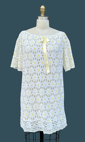 ARISTOCRAFT Vintage 60s Daisy Dress • Medium