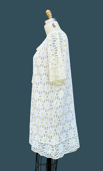 ARISTOCRAFT Vintage 60s Daisy Dress • Medium